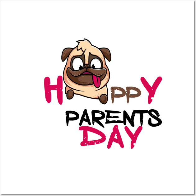 Happy Parents Day Wall Art by Otaka-Design